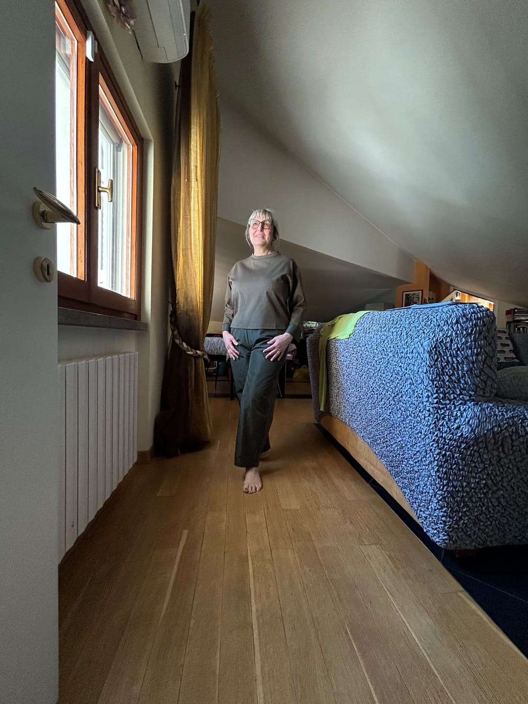 Customer photo review of PANTALONE ANGELA MILITARE