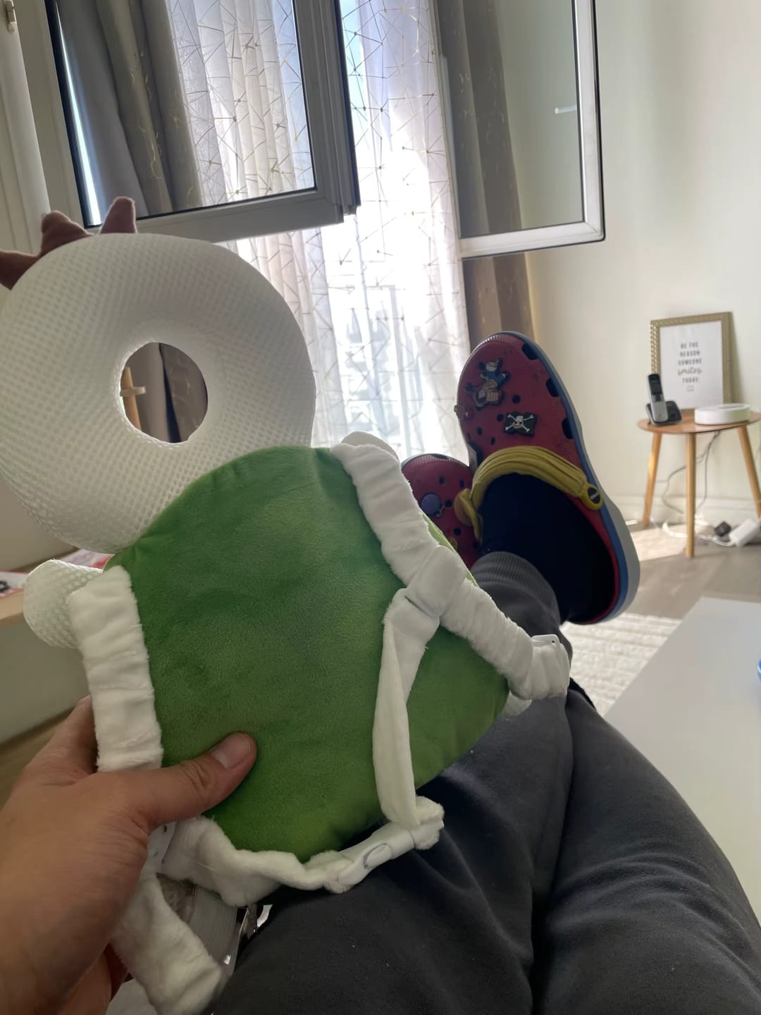 Customer photo review of Otulki — Ochraniacz Główki dla Niemowląt