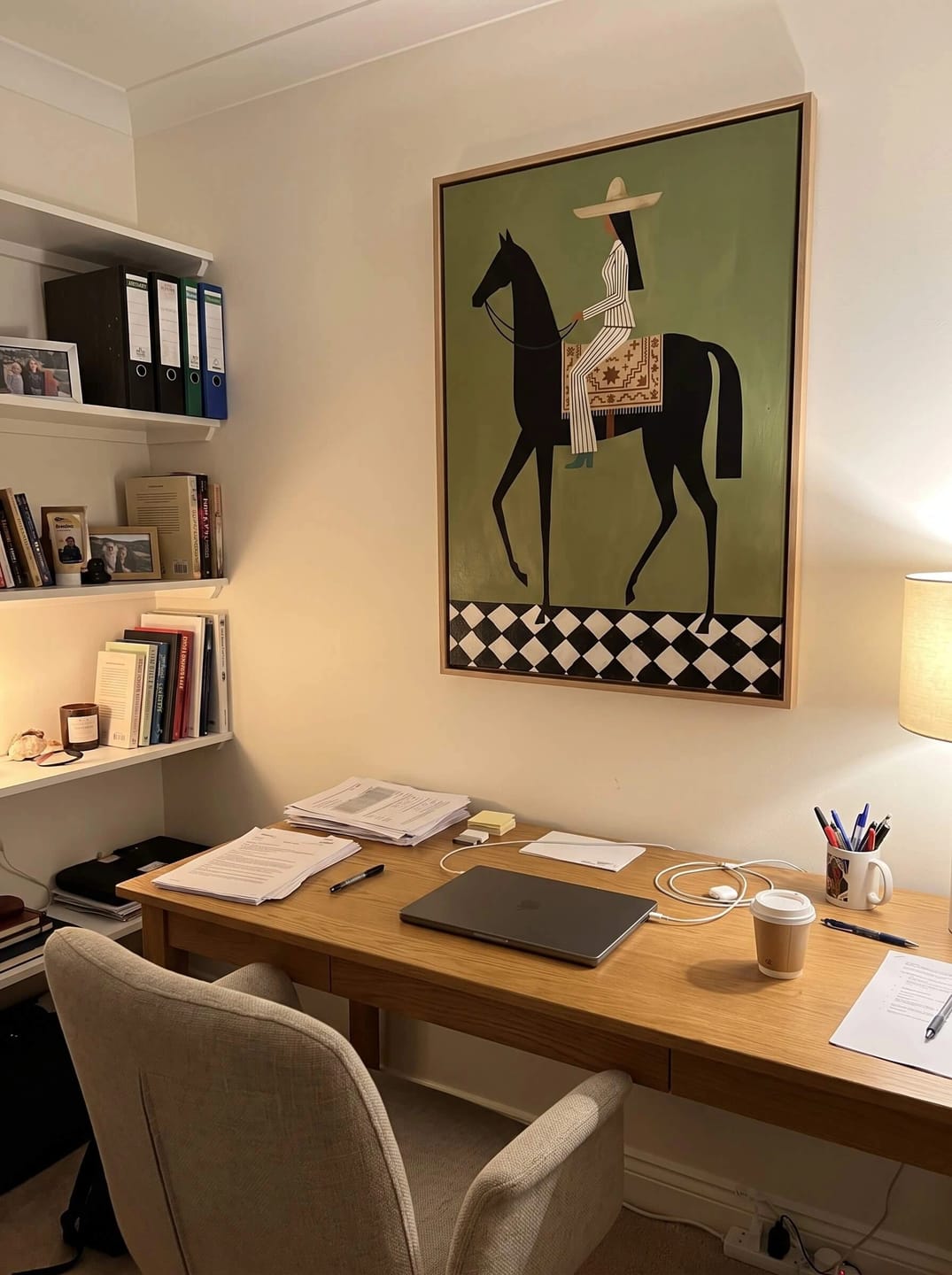 Customer photo review of Western Cowboy Black Horse and Rider #WC423