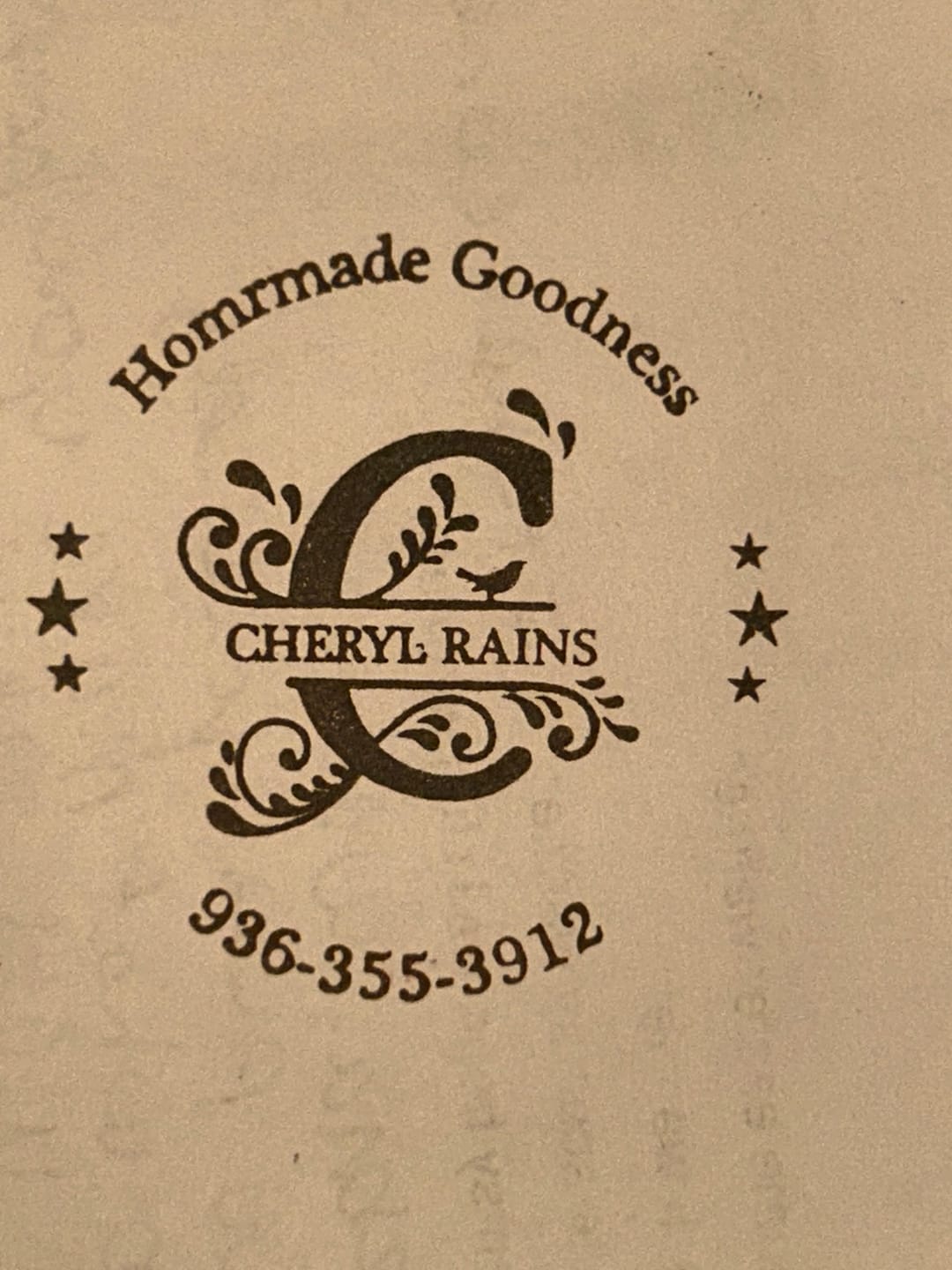 Customer photo review of Custom Address, Name & Monogram - Personalized Stamp
