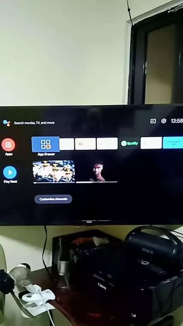 Customer photo review of Google Chromecast with Google TV - Streaming Entertainment with Voice Search - Watch Movies, Shows, and Live TV in 4K HDR Streaming Media Player - Includes Pouch and Cleaning Cloth