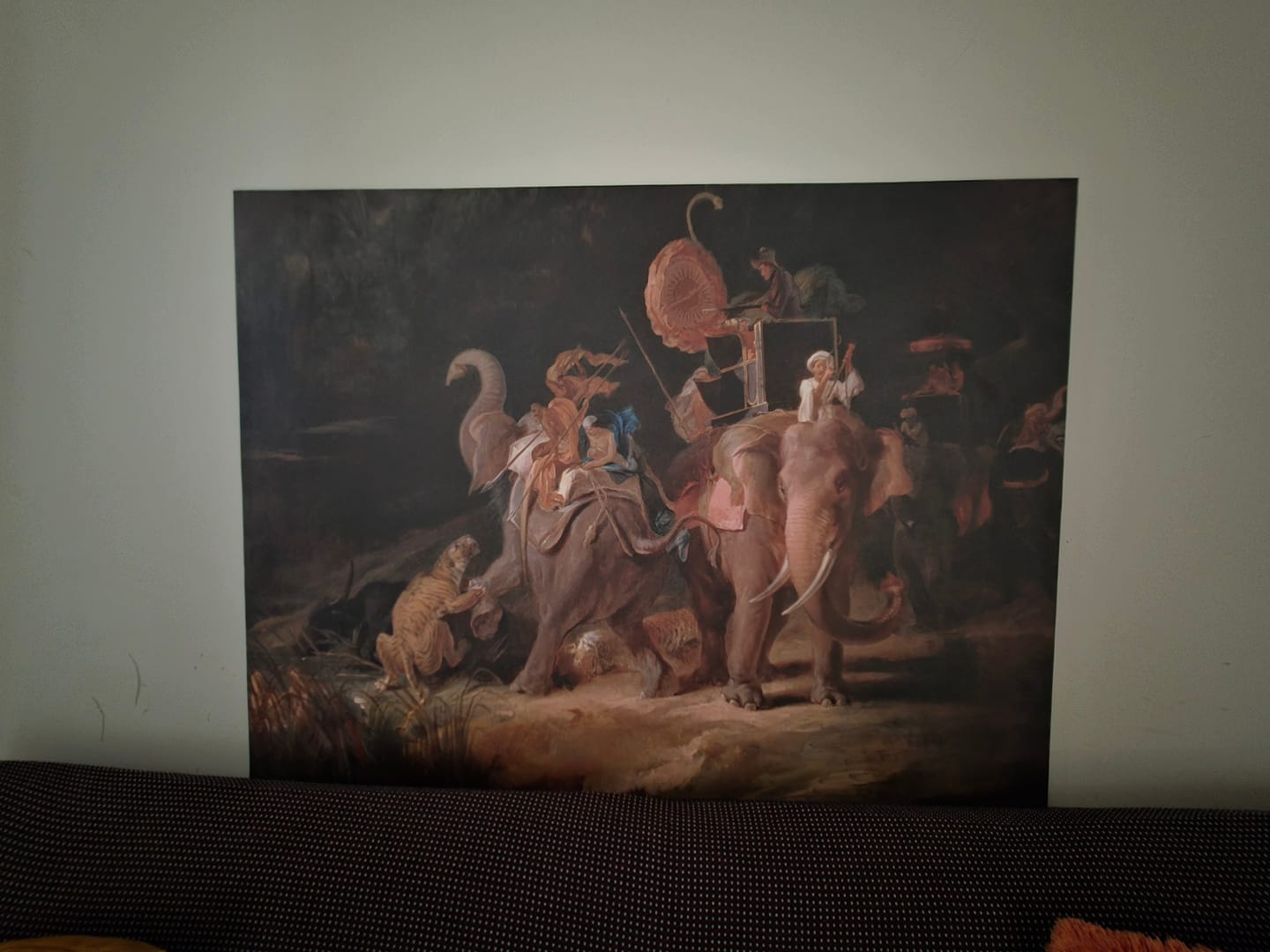 Customer photo review of Tiger Hunting in the East Indies by Thomas Daniell