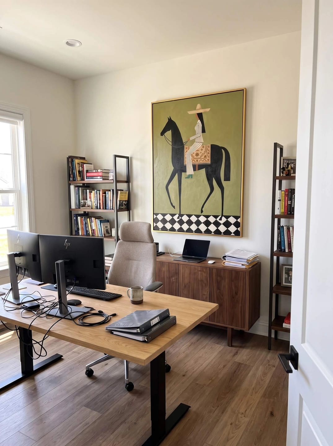 Customer photo review of Western Cowboy Black Horse and Rider #WC423