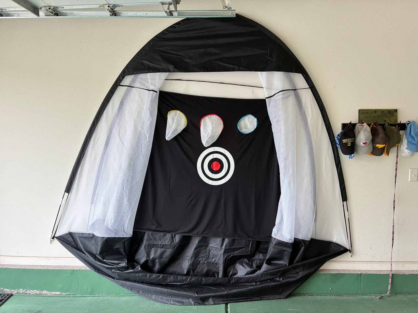 Customer photo review of Full Swing Golf Net & Tri-Turf Mat Bundle