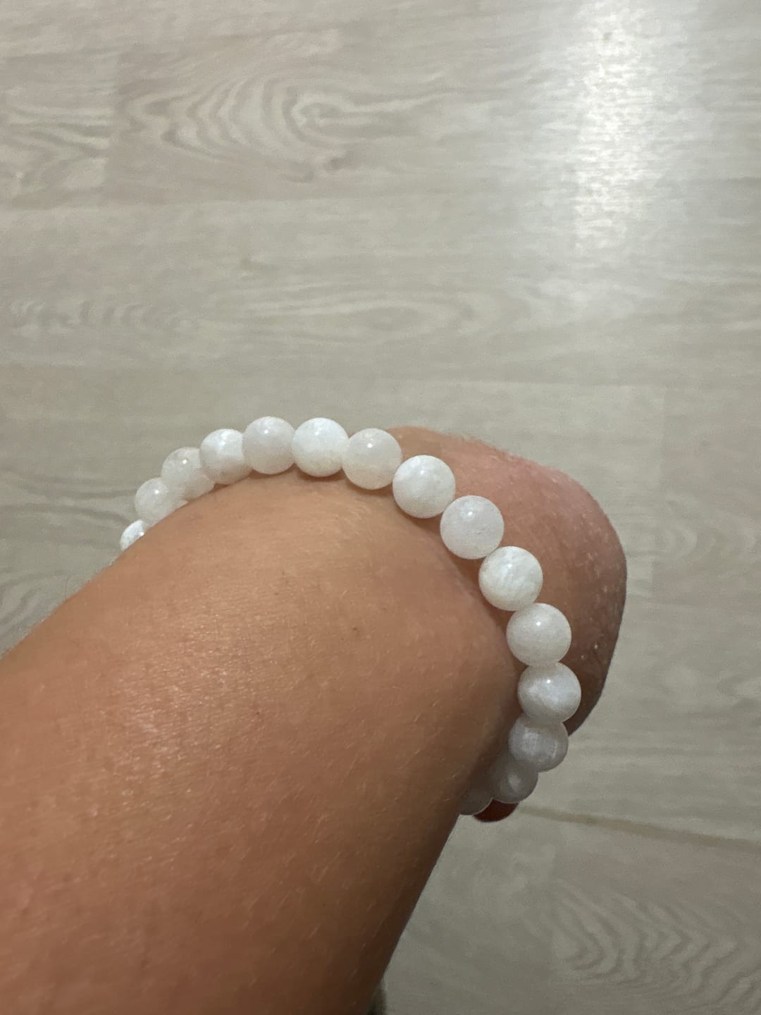 Customer photo review of Bracelet Fertilité Pierre de Lune – Fertilité, équilibre et féminité