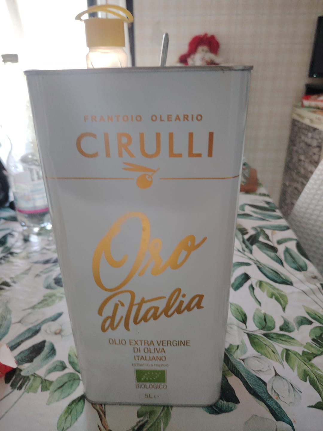 Customer photo review of 1 lattina di olio extravergine Biologico • 5 Litri
