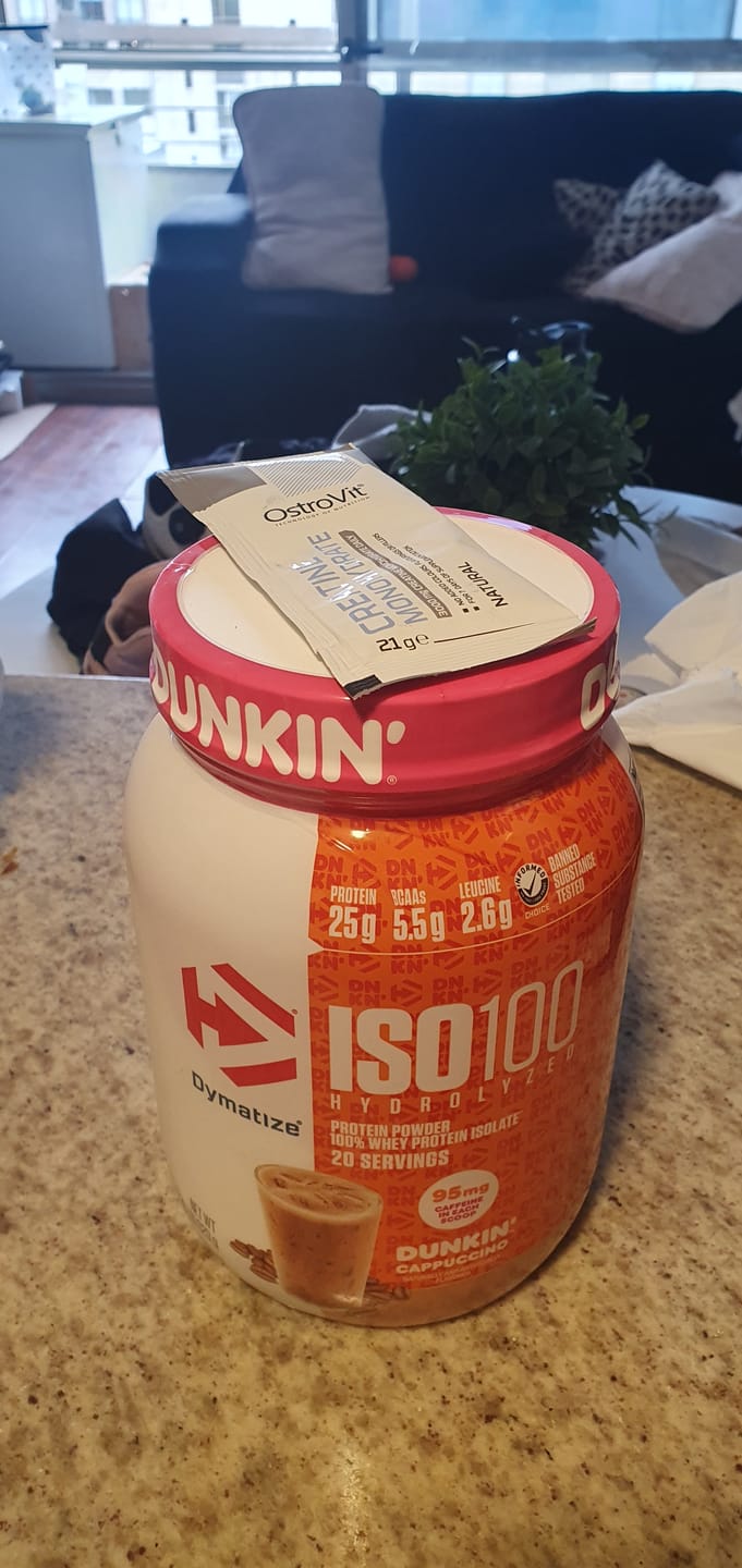 Customer photo review of Iso 100 1,4 lbs - Versión limitada Dunkin