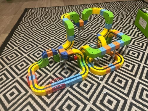 Customer photo review of Montessori Puzzle Track™ - Zero Gravity Tower Track