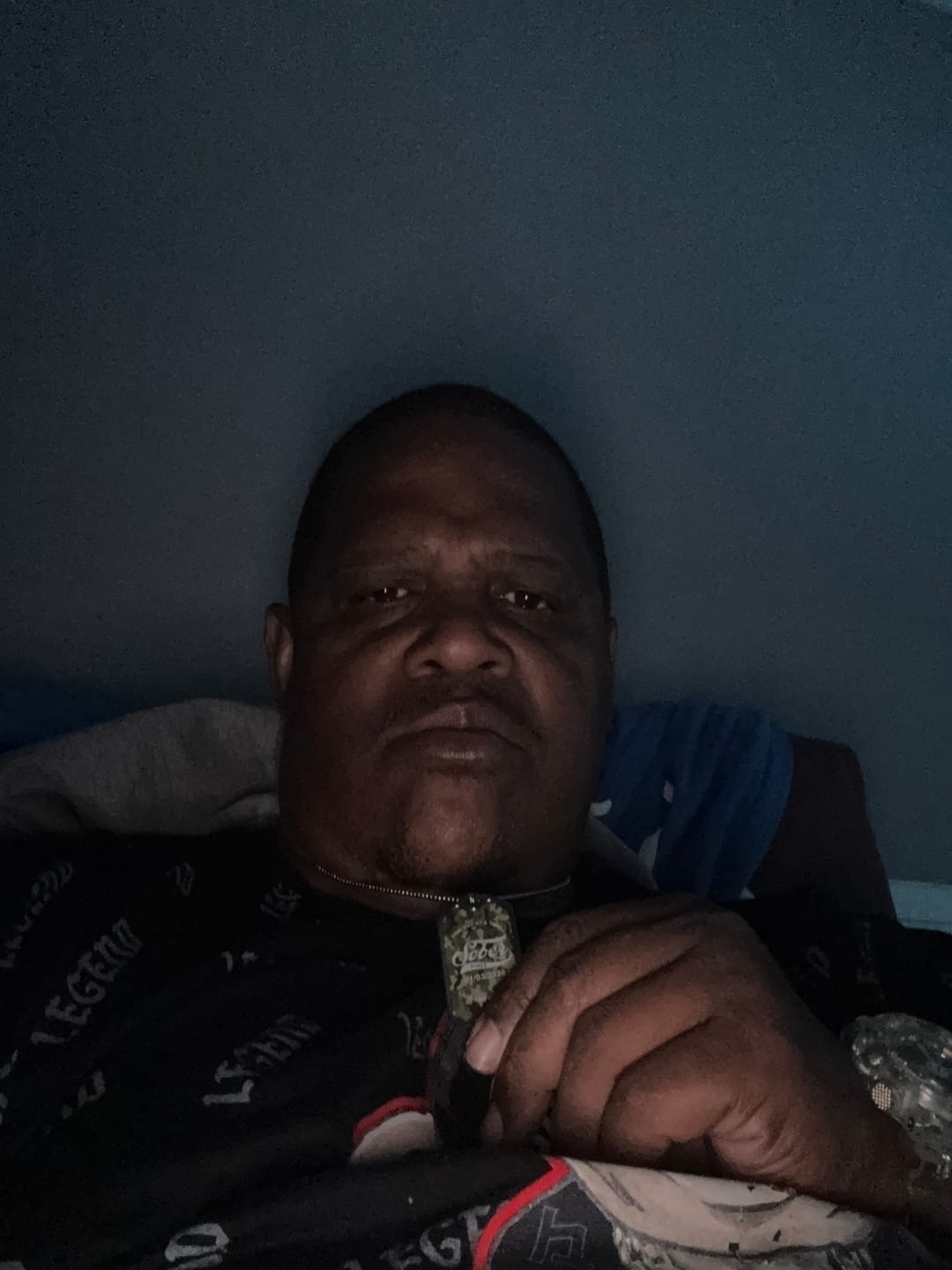 Customer photo review of Sobriety Gift | Sober Since Dog Tag Jewelry