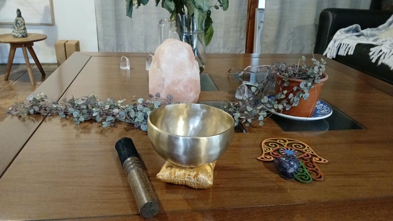 Customer photo review of CUENCO TIBETANO CLÁSICO (SOL - 13 CM)