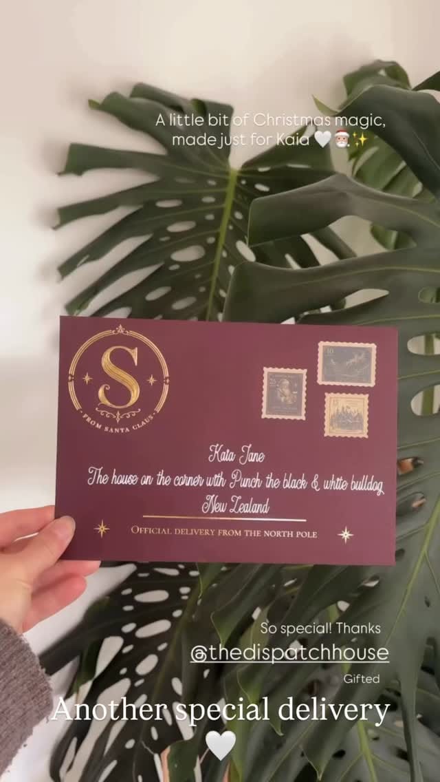 Customer photo review of Personalised Santa Letter