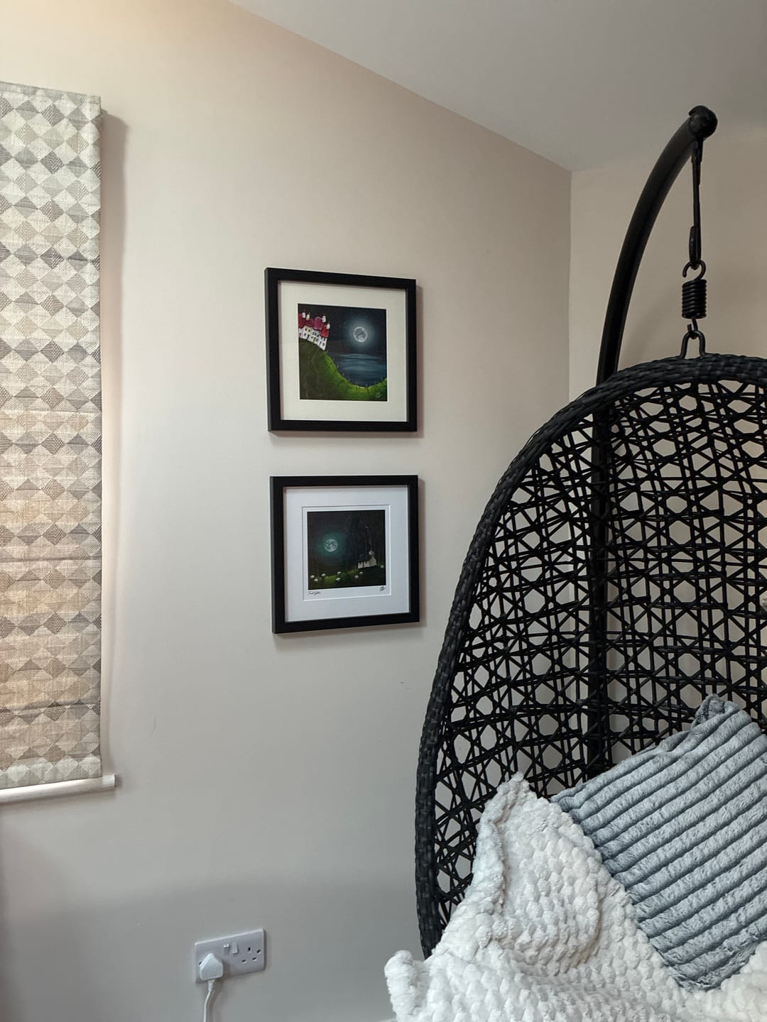 Customer photo review of Teal Glow (Small) By Geoff Beckett