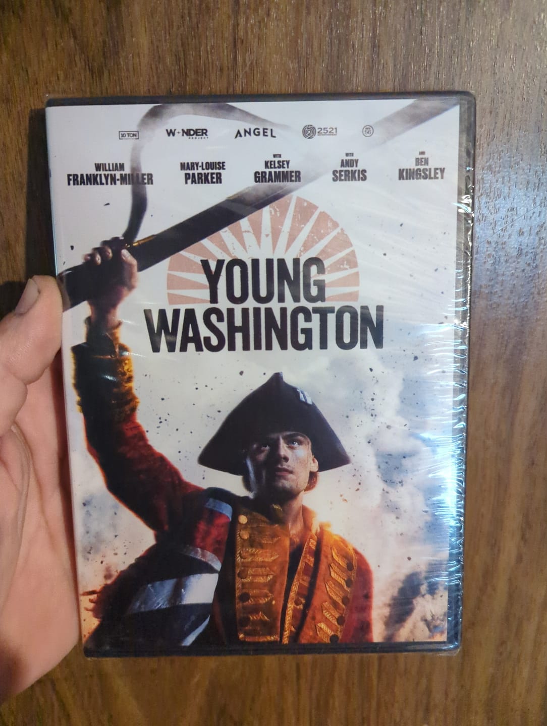 Customer photo review of Young Washington - Blu-ray or DVD