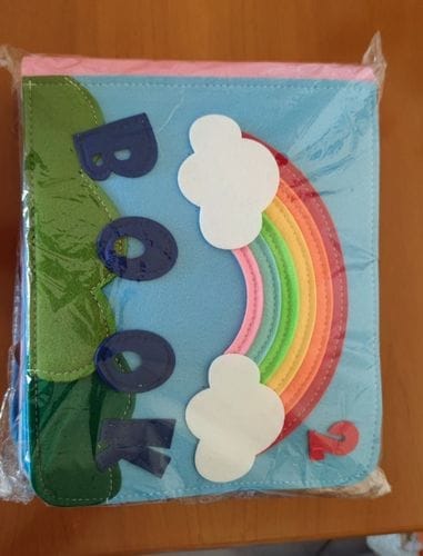Customer photo review of Montessori Book™- Interactive Educational Book