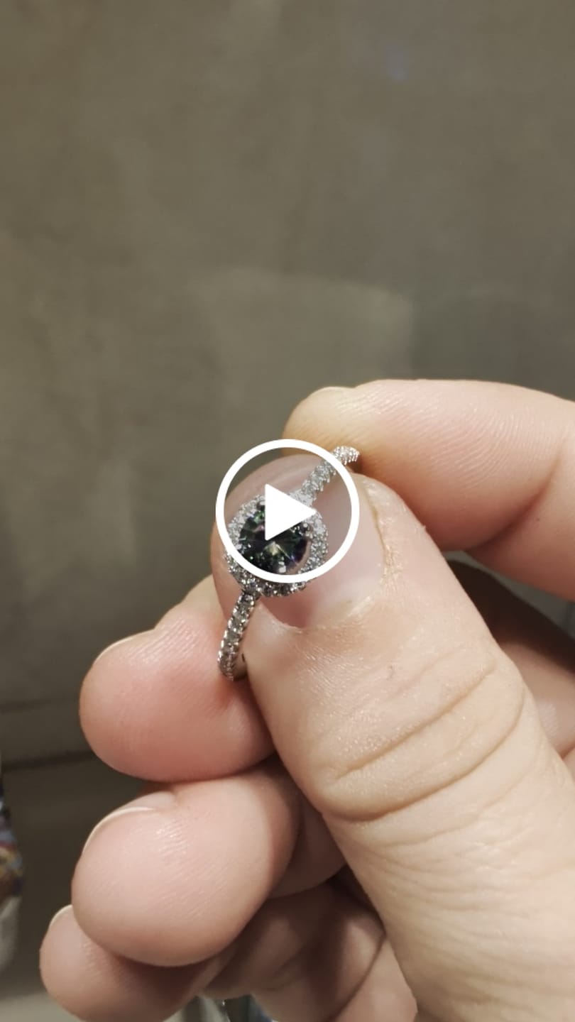 Customer video review of Juwelkerze Ich Liebe Dich / True Love mit Ring silber