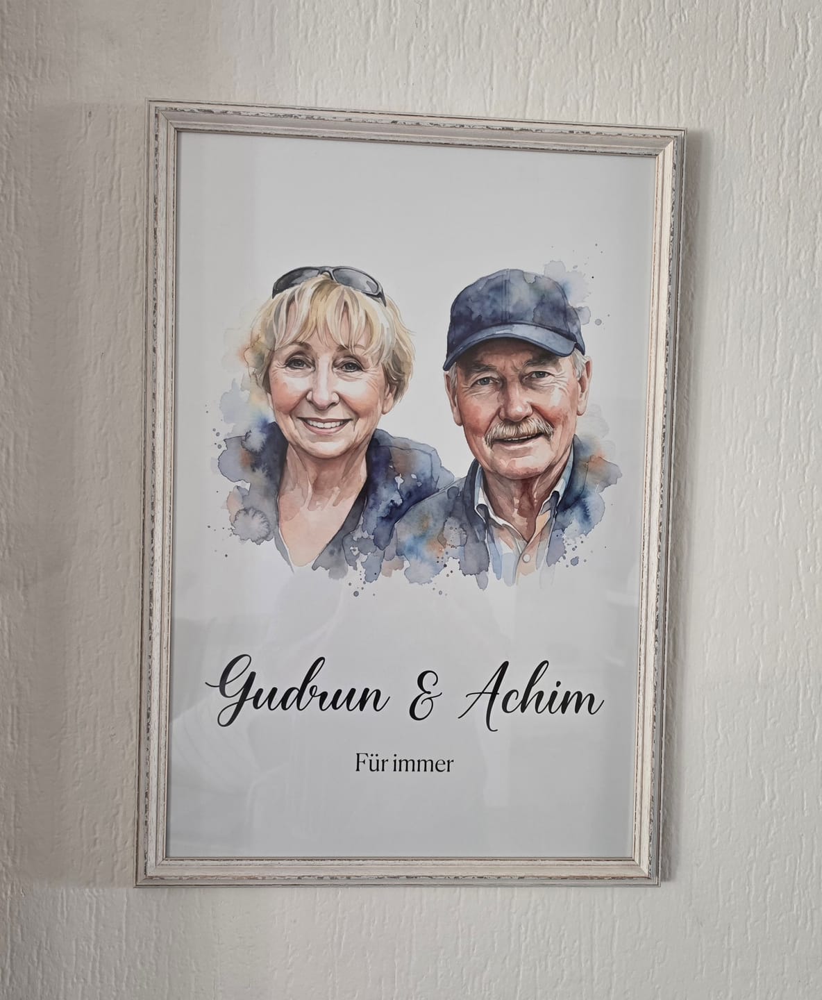 Customer photo review of Euer Foto als Aquarell-Kunstwerk