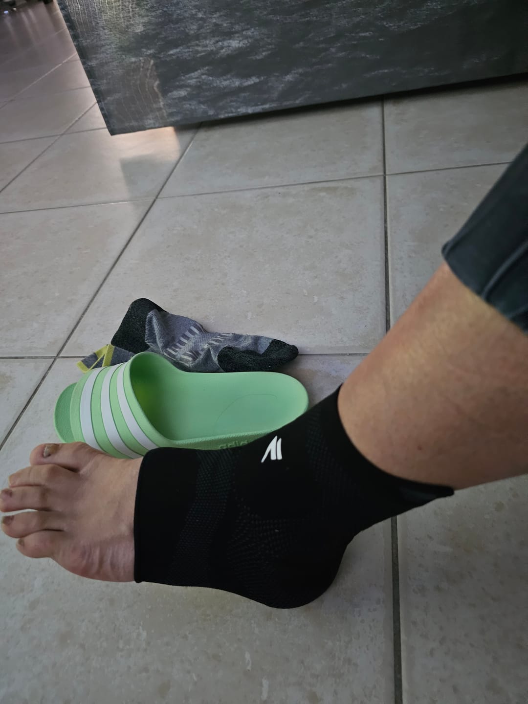 Customer photo review of Maintien de Compression pour Chevilles V3