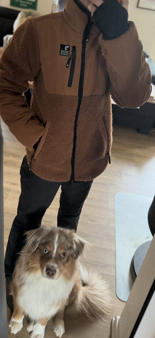 Customer photo review of Teddy Shirt 2.0 | Unisex | Caramel | Keela