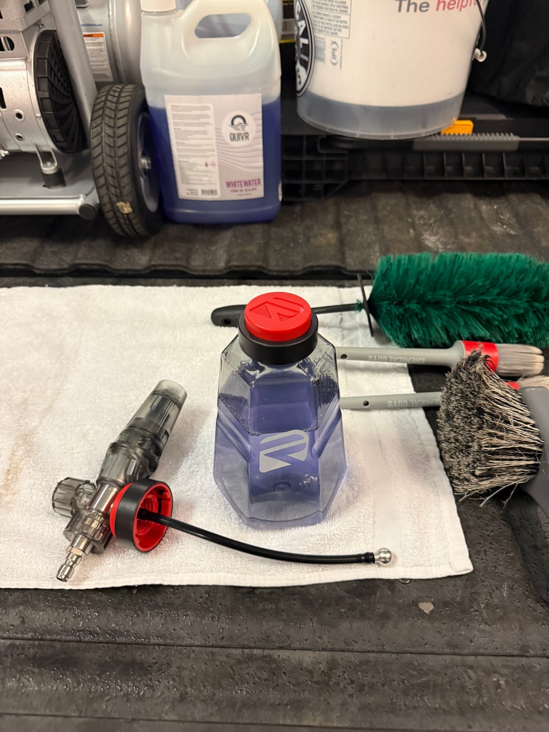 Customer photo review of NEW Ripclean™ Snow Foam Cannon 4.0