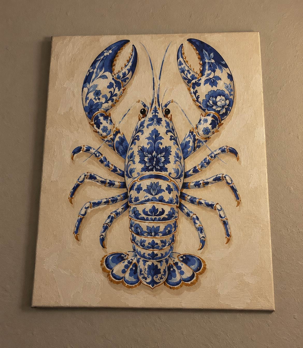 Customer photo review of Homard style Delft