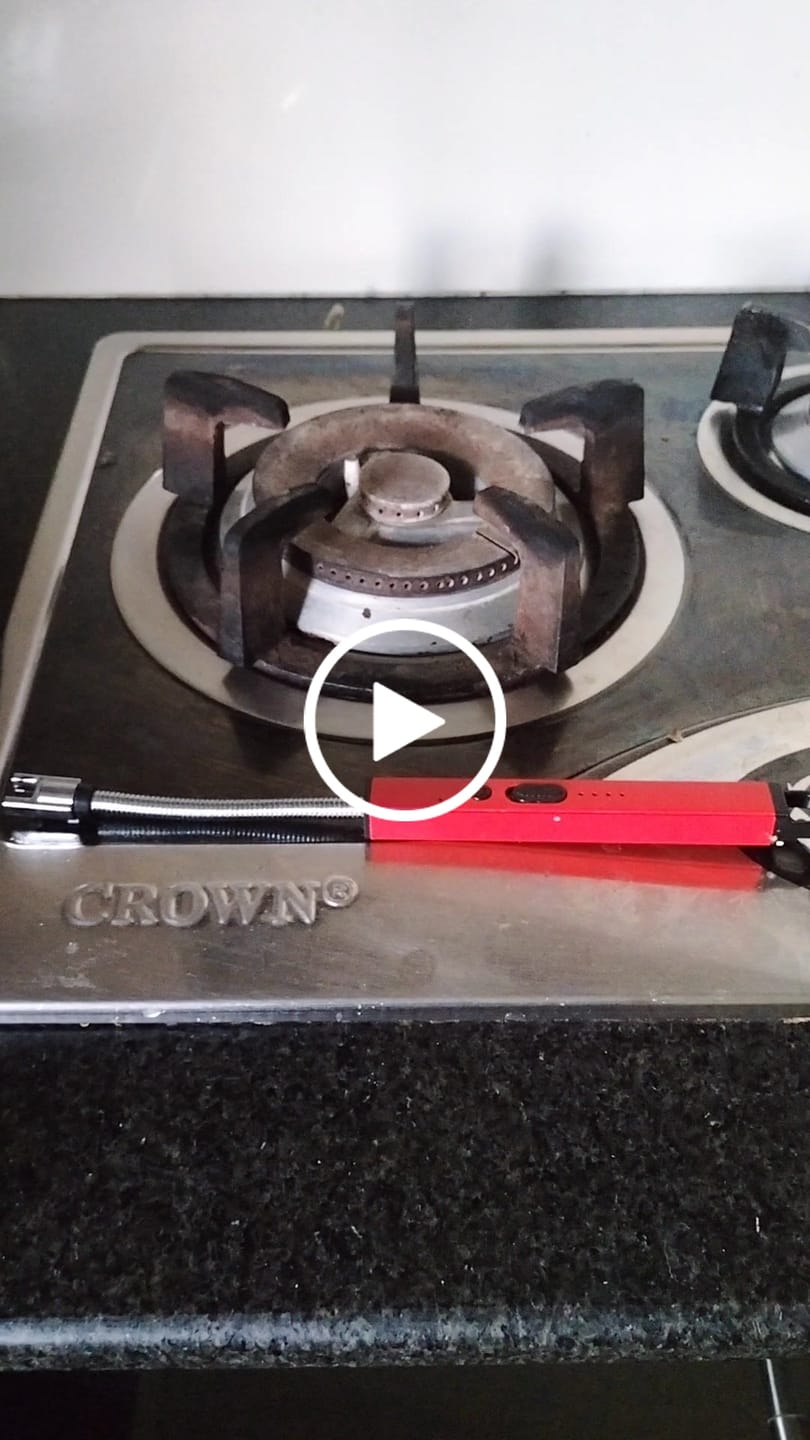 Customer video review of Flexible Rechargeable Electric Lighter - Lot Imported