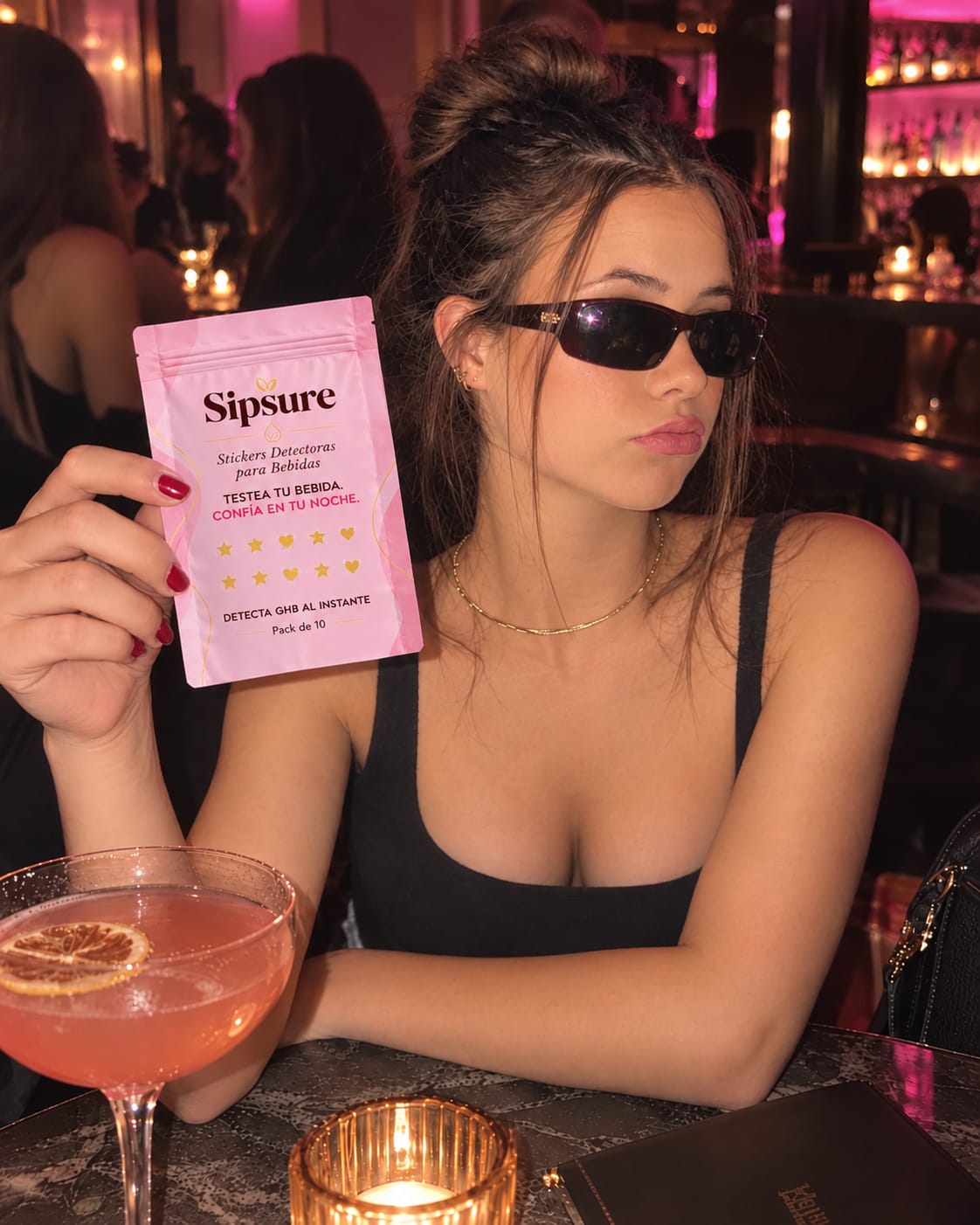 Customer photo review of Sipsure™ Pegatinas Detectoras