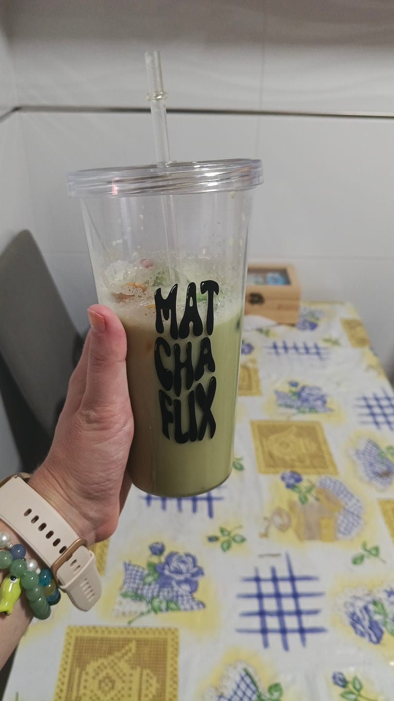 Customer photo review of Vaso Oficial de Matchaflix