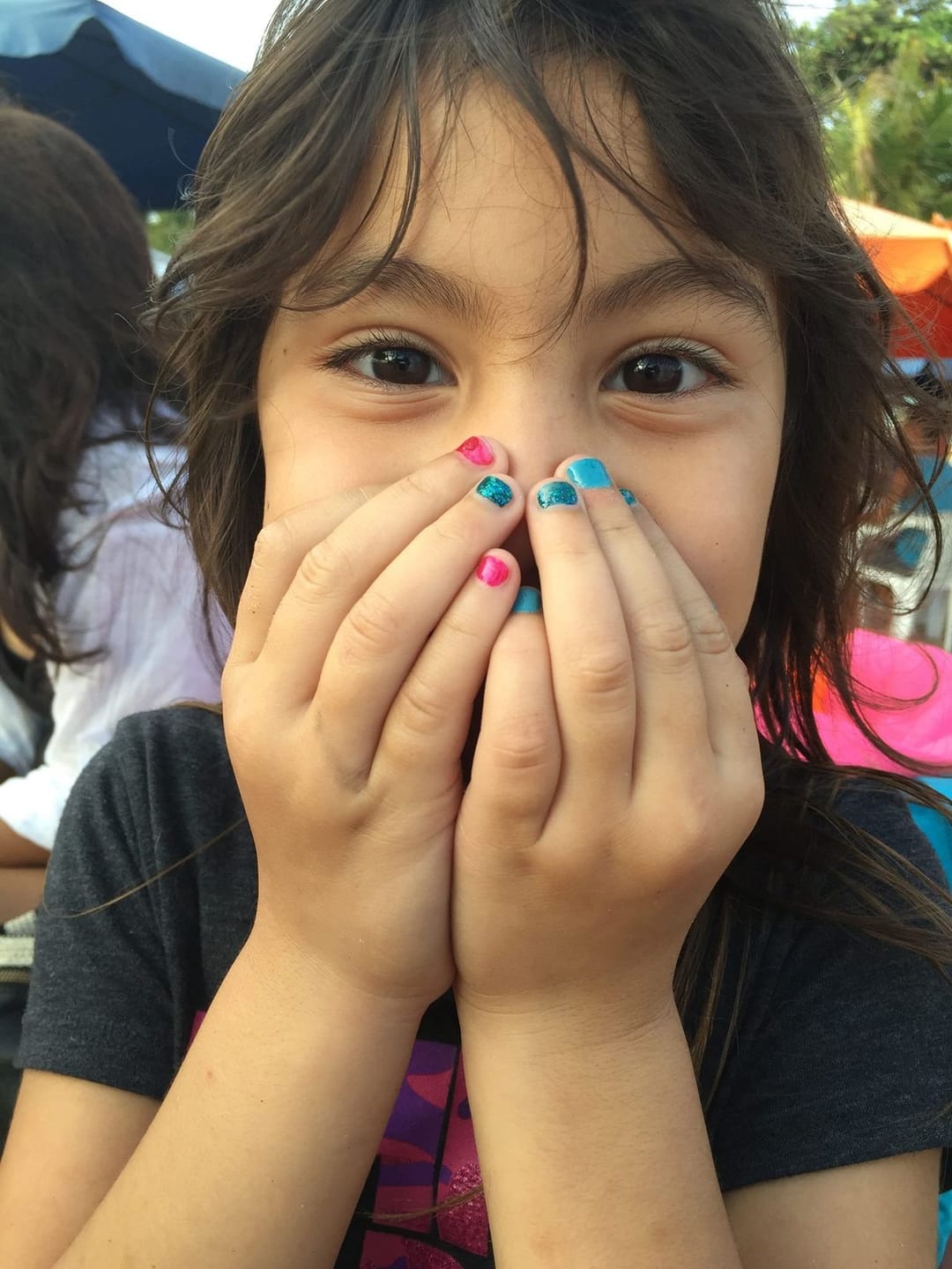Customer photo review of Marcadores de uñas para niñas