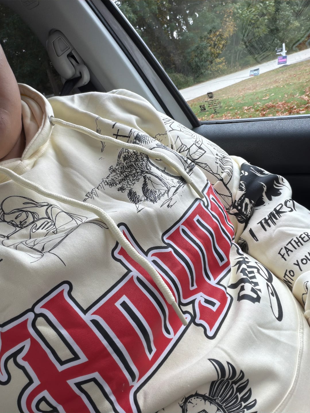 Customer photo review of King James Version Bible Story  Hoodie
