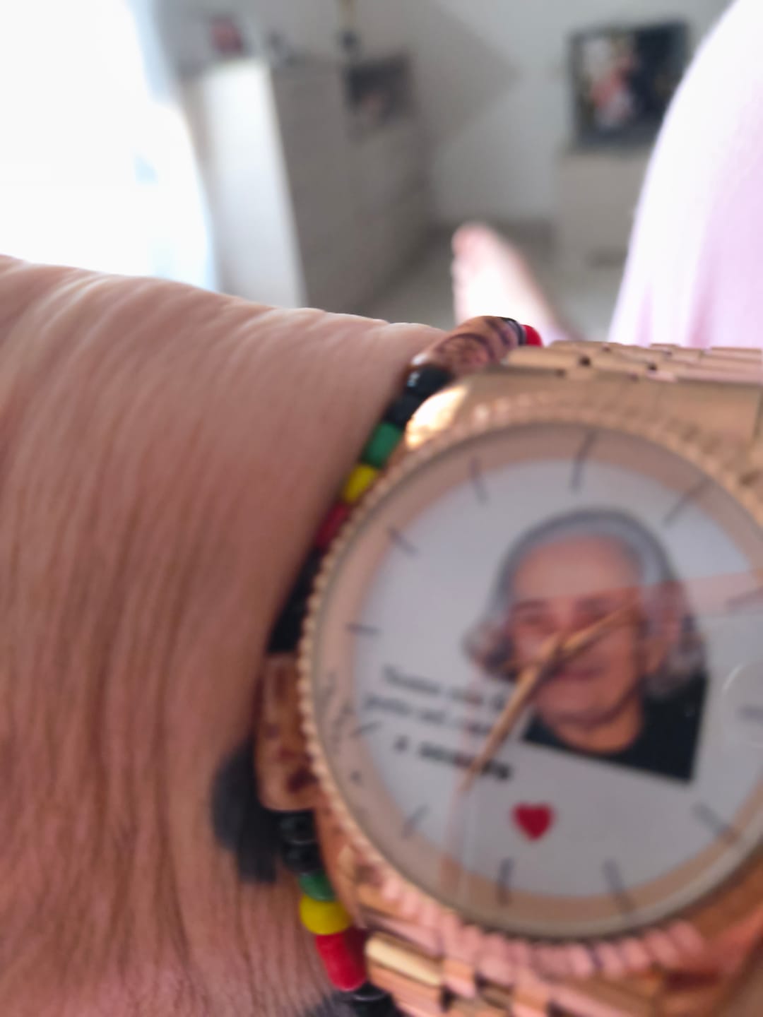Customer photo review of Orologio Eternity – Un ricordo da custodire per sempre ❤️