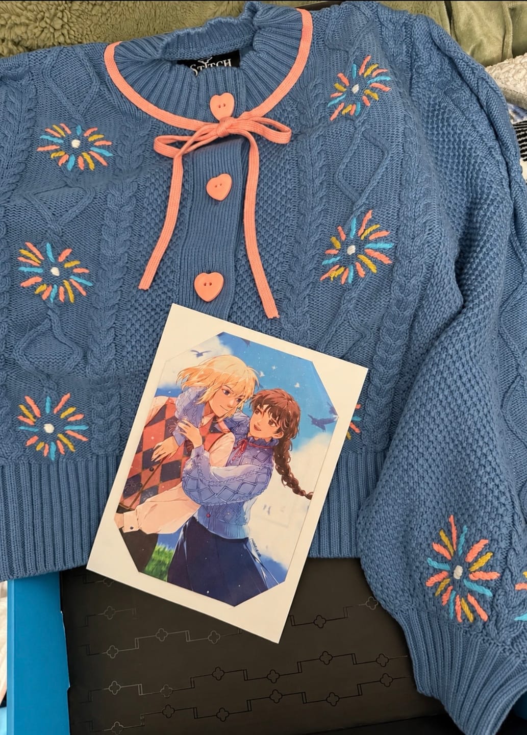 Customer photo review of Fallen Stars Cardigan Preorder