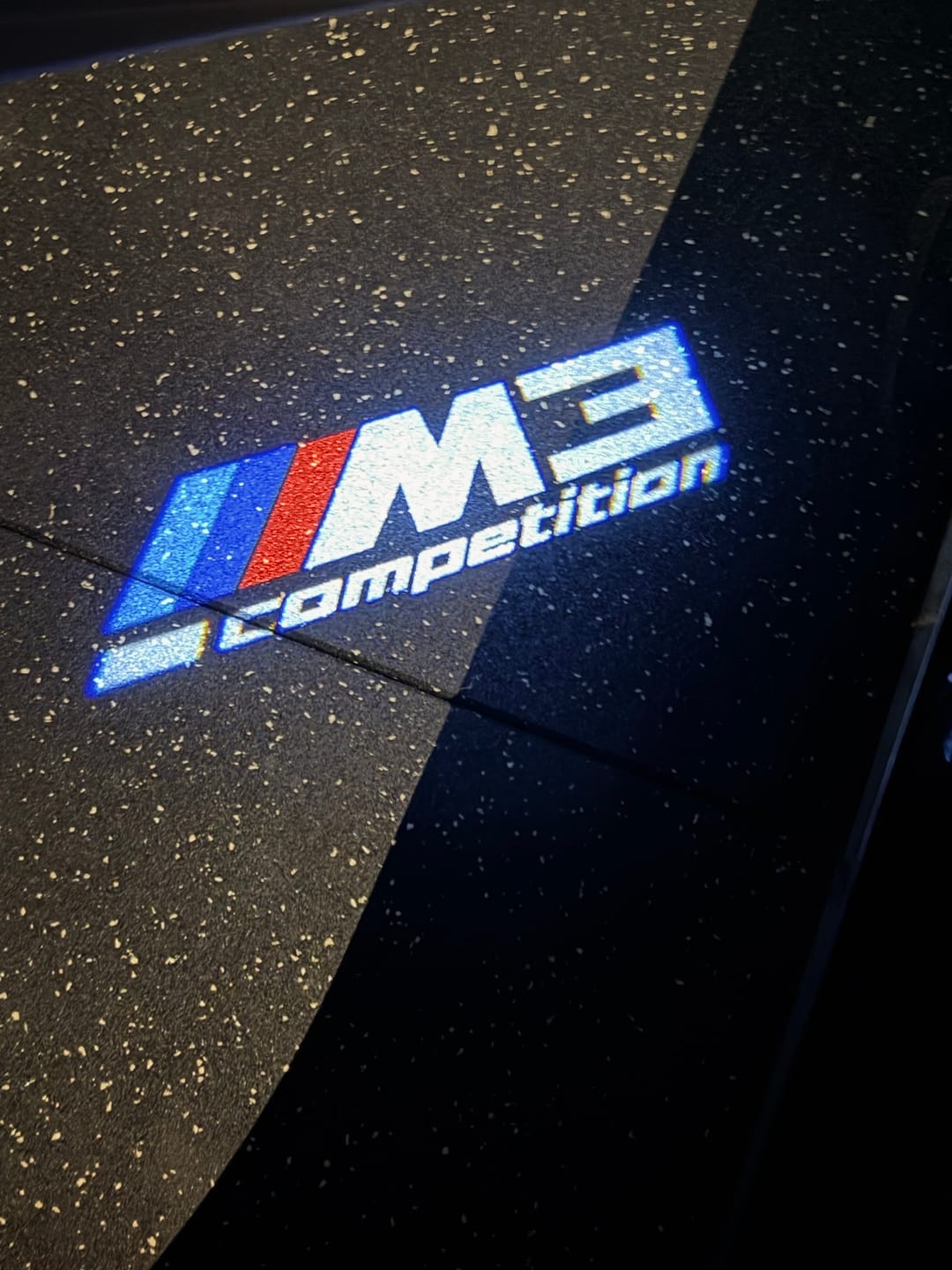 Customer photo review of BMW G SERIES DOOR LIGHTS