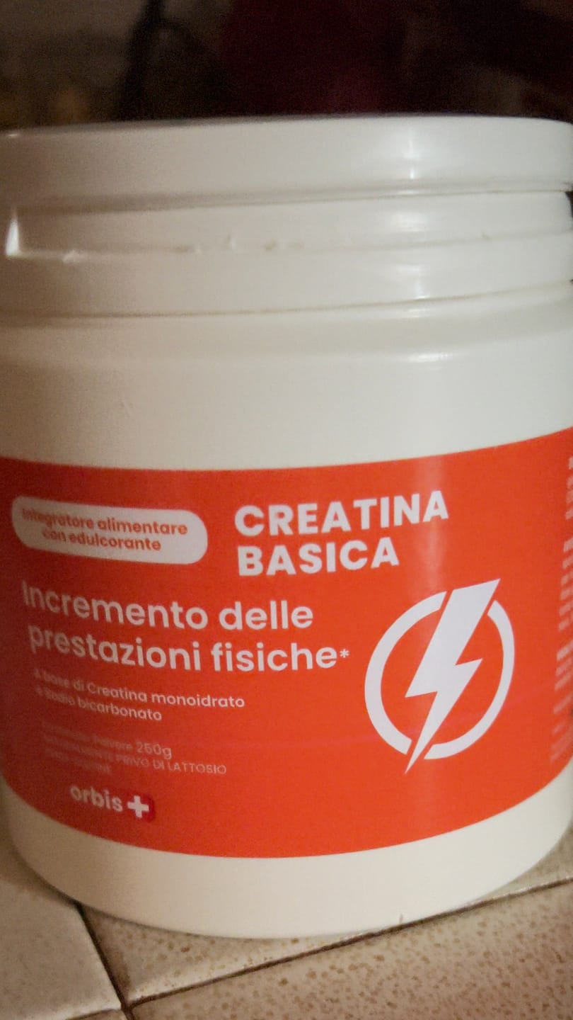 Customer photo review of NOVITÀ!❤️‍🔥 Creatina Basica (250g). La prima creatina con bicarbonato che non ti gonfia.