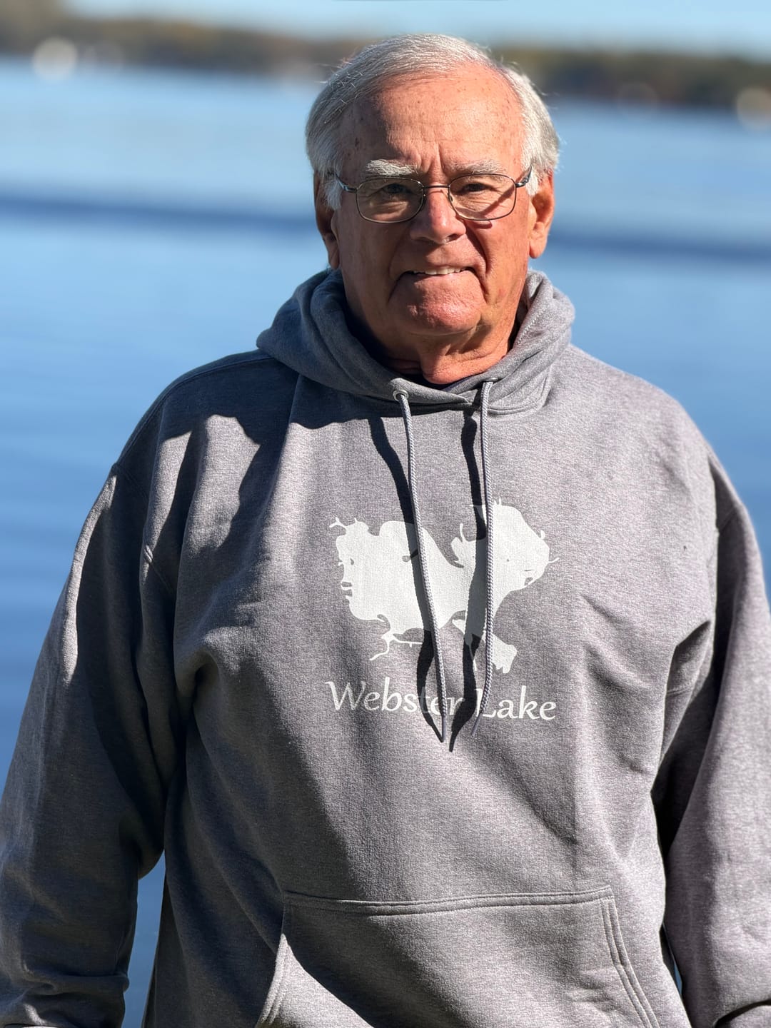 Customer photo review of Lake Custom Hooded Sweatshirt