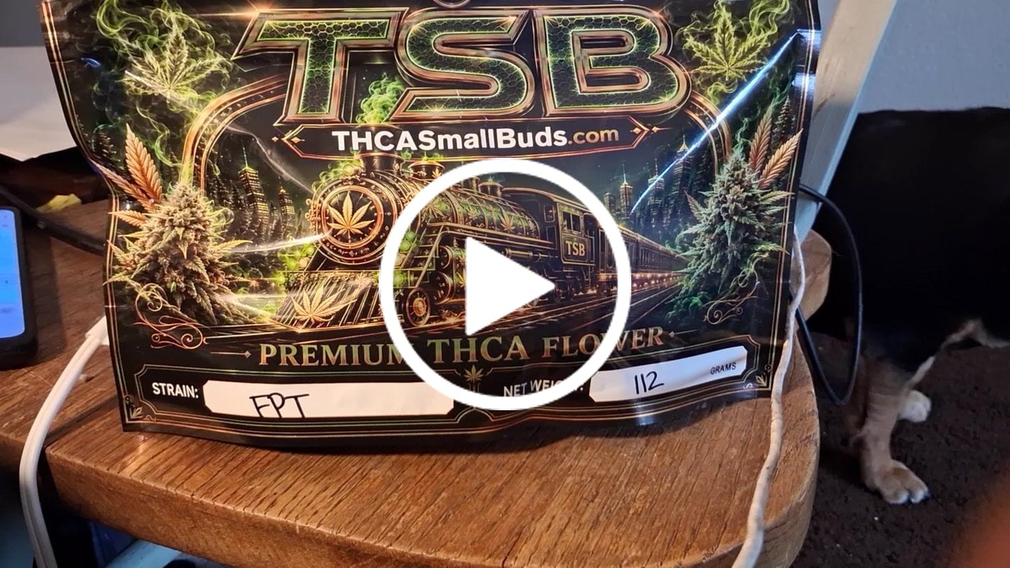 Customer video review of Cheap THCA Flower Trim