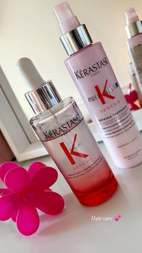 Customer photo review of Kérastase - Genesis Haircare Set for Weakened Normal to Dry Hair