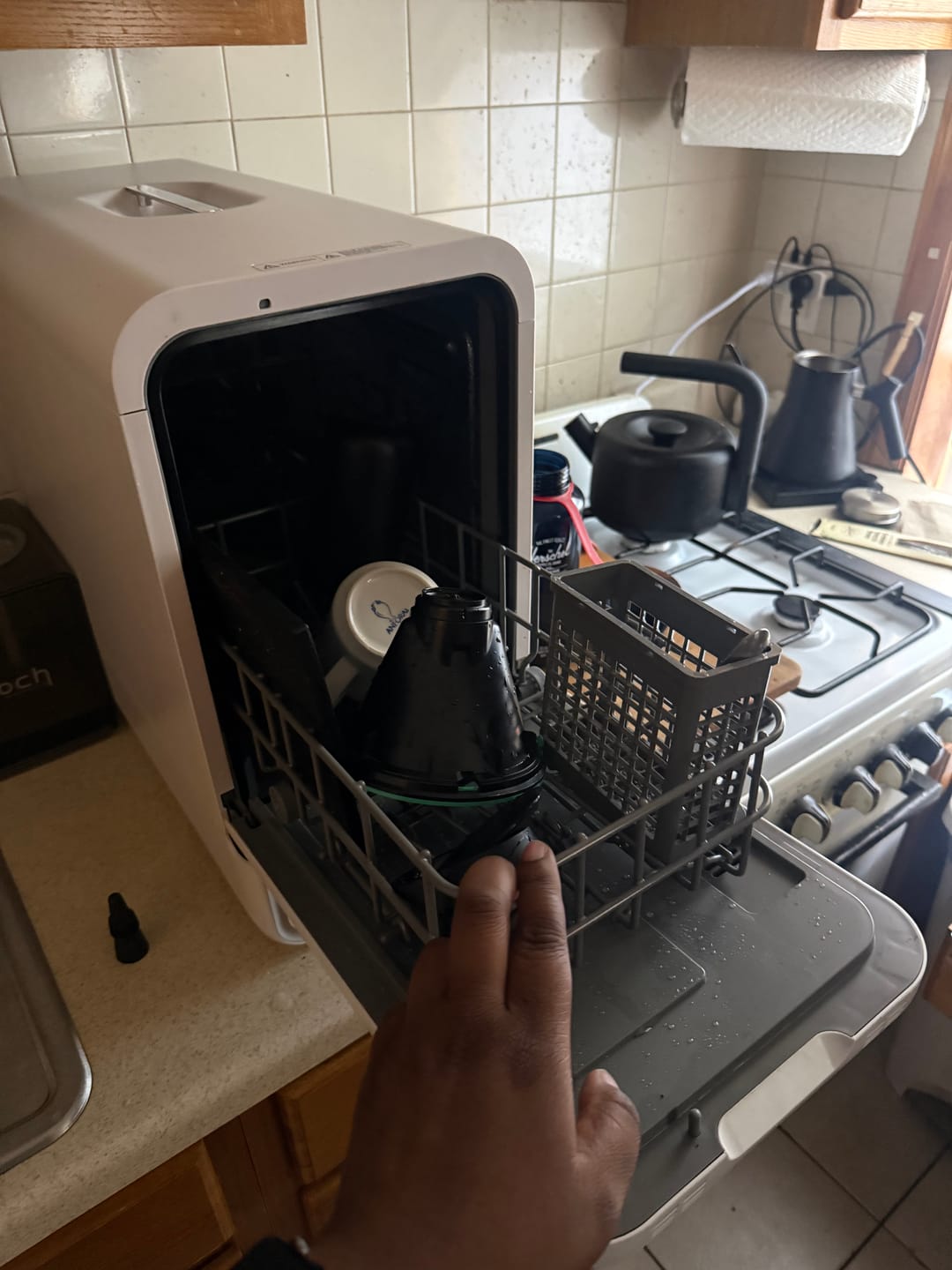 Customer photo review of Capsule Solo Dishwasher