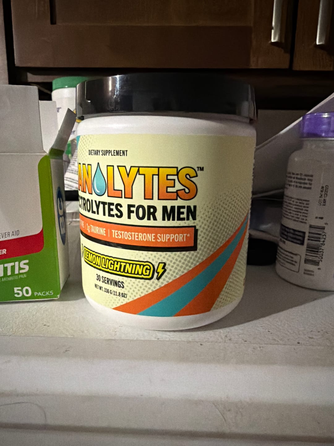 Customer photo review of Manolytes Daily Electrolytes