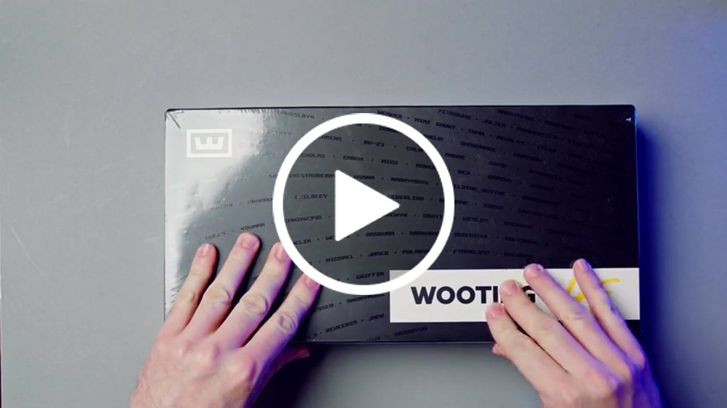 Customer video review of Wooting 60HE v2 - Regular Space Bar - Plastic Black