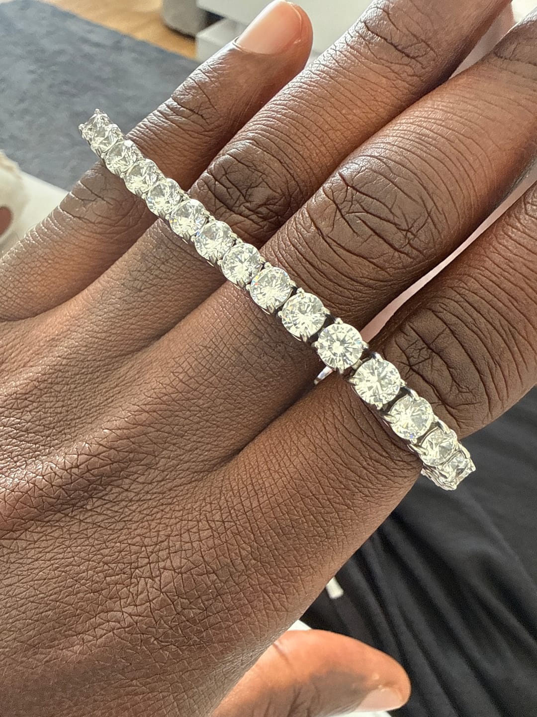 Customer photo review of TENNISBOY BRACELET. - 5MM