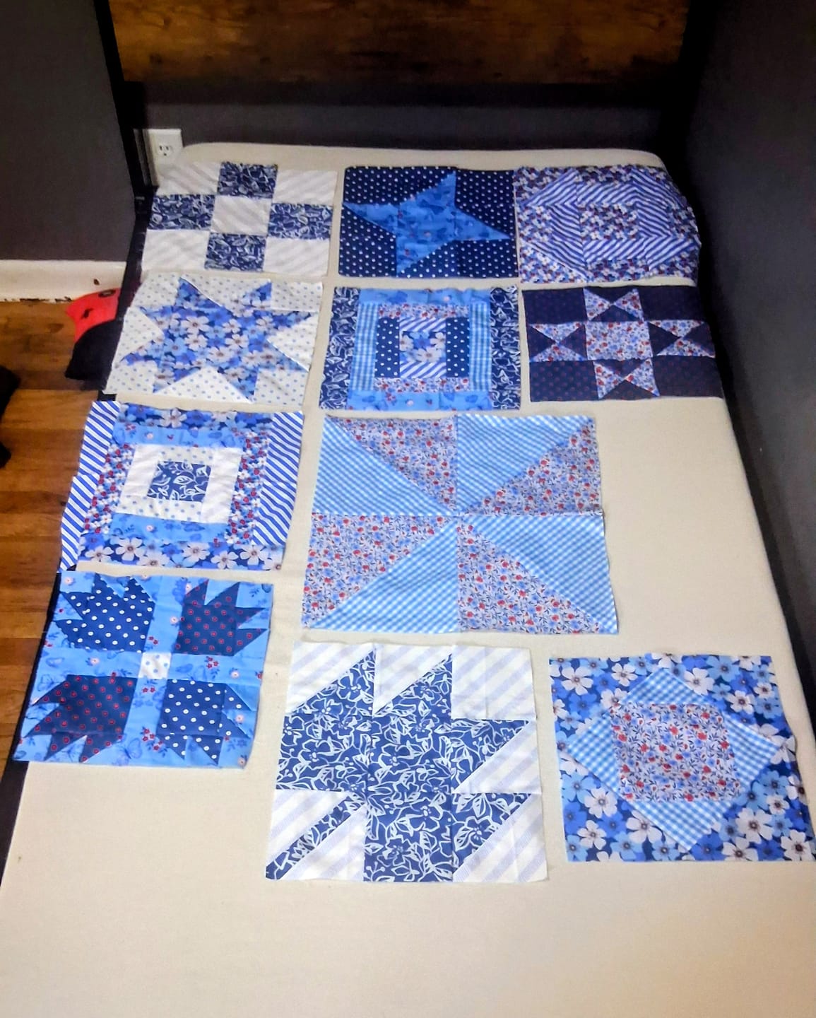 Customer photo review of Vintage Garden - Fat Quarter Bundle