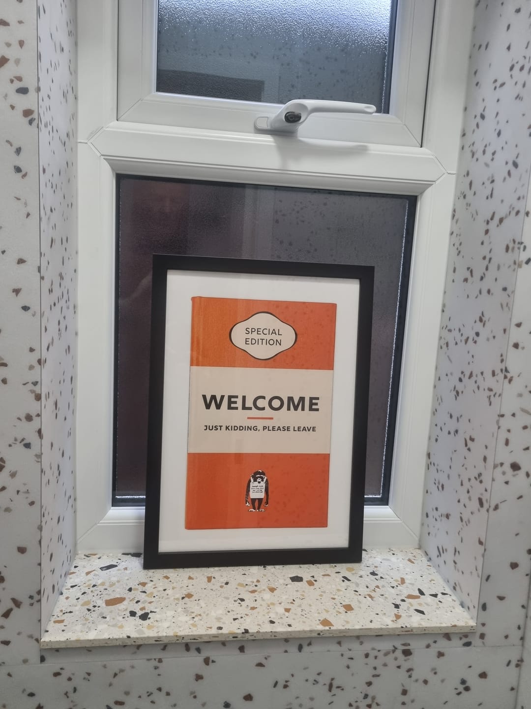 Customer photo review of Personalised Book Cover Art Print (Classic Edition)