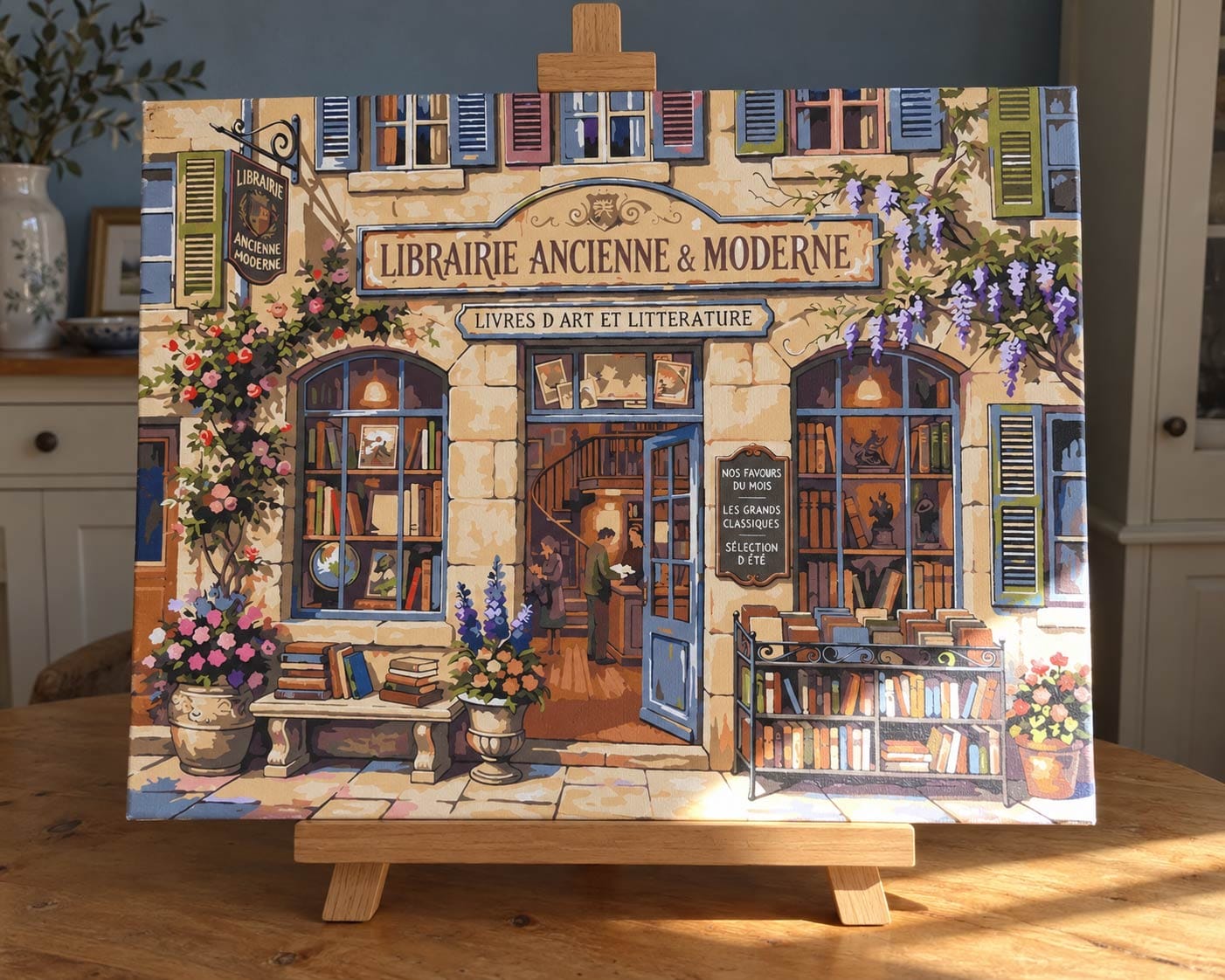 Customer photo review of Librairie Intemporelle