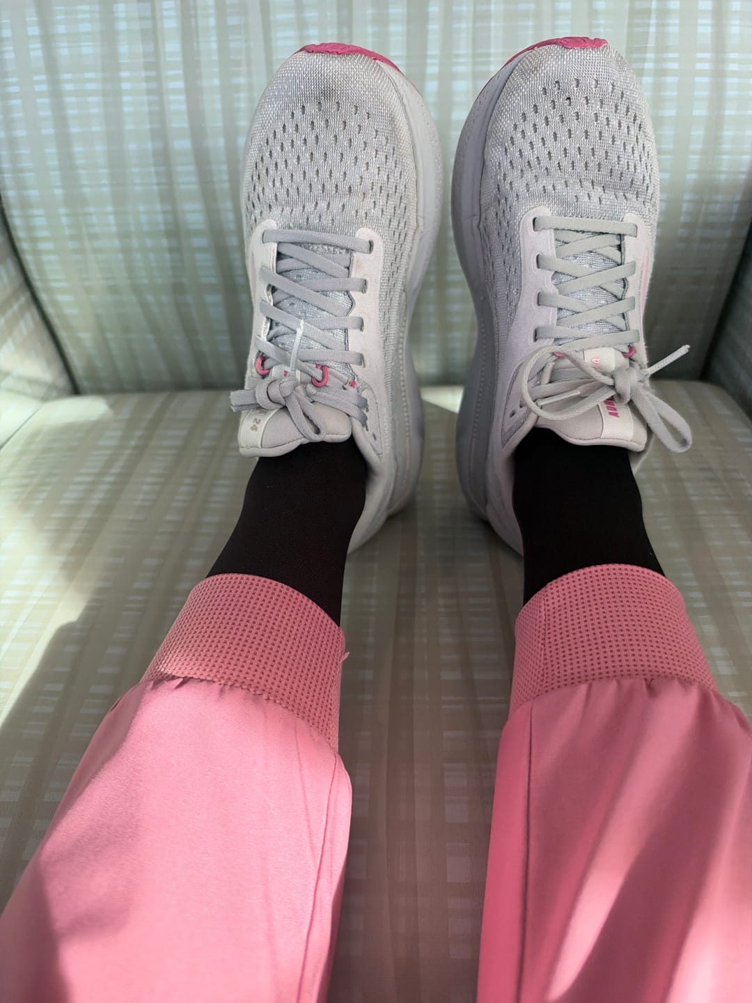 Customer photo review of Sigvaris Opaque Thigh High