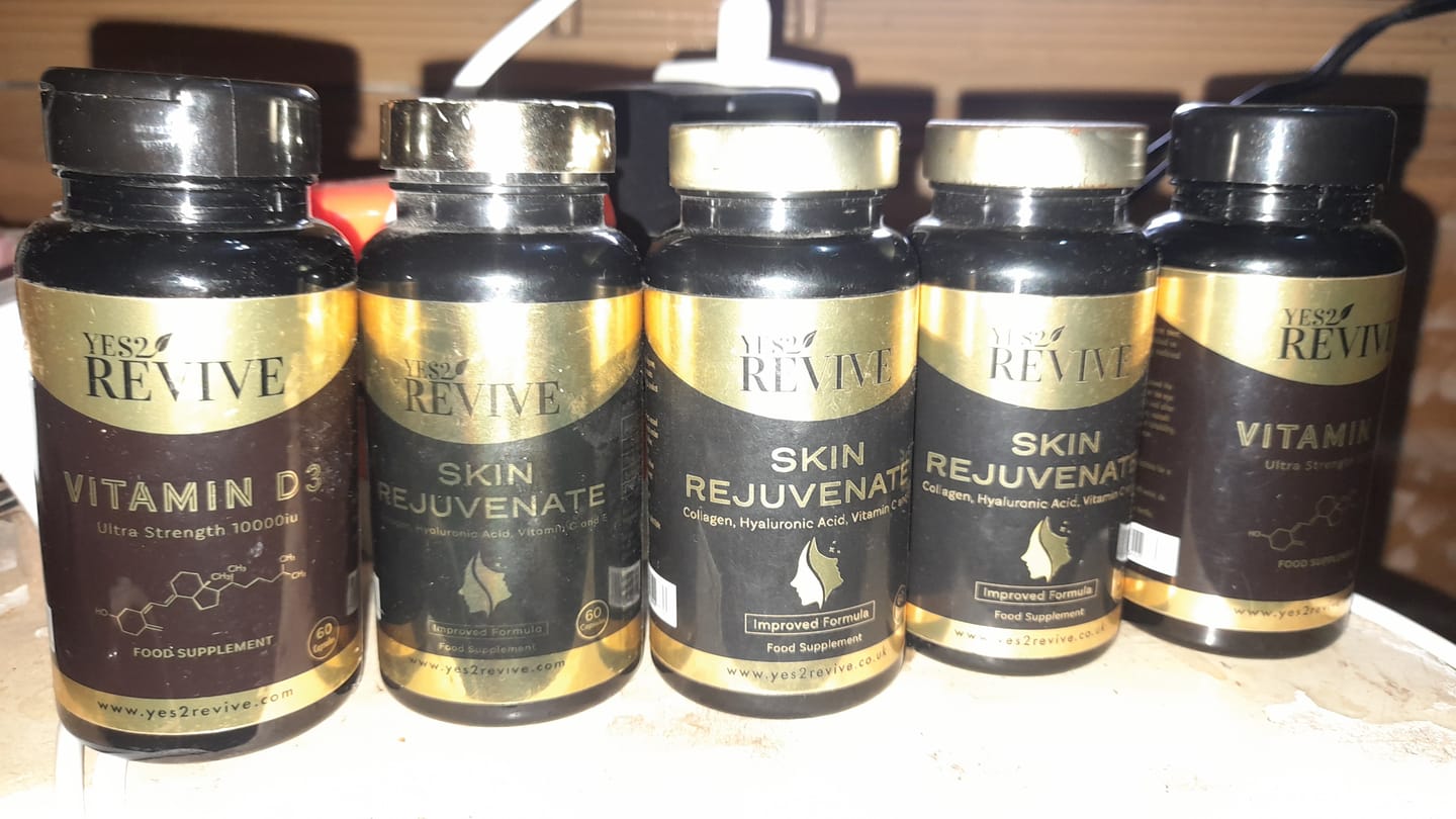 Customer photo review of Skin Rejuvenate - Best Skincare and Skin Glow Supplements