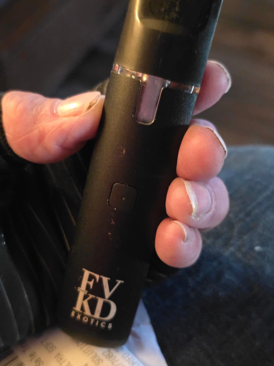 Customer photo review of FVKD EXOTICS THCA ROSIN DISPOSABLE | 3.5G , VI