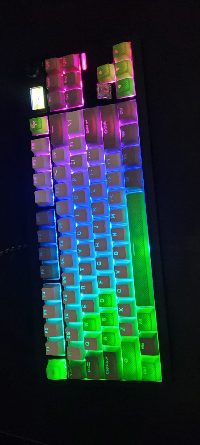 Customer photo review of KEYGEEK Y2X Linear Switch Factory Lubed (10PCS)