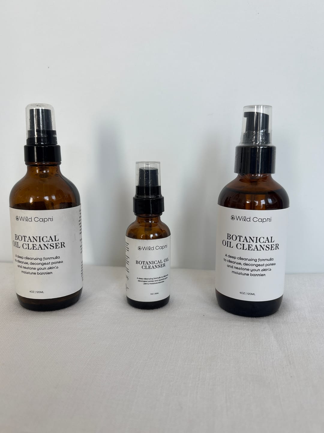 Customer photo review of Botanical Oil Cleanser