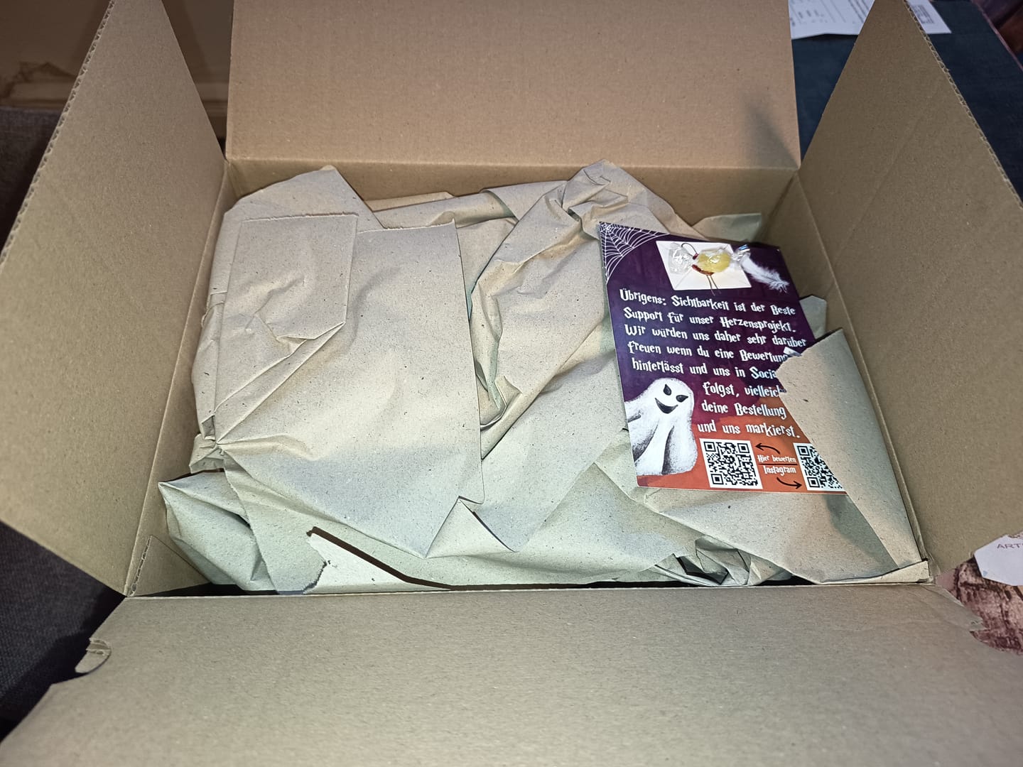 Customer photo review of Packaging