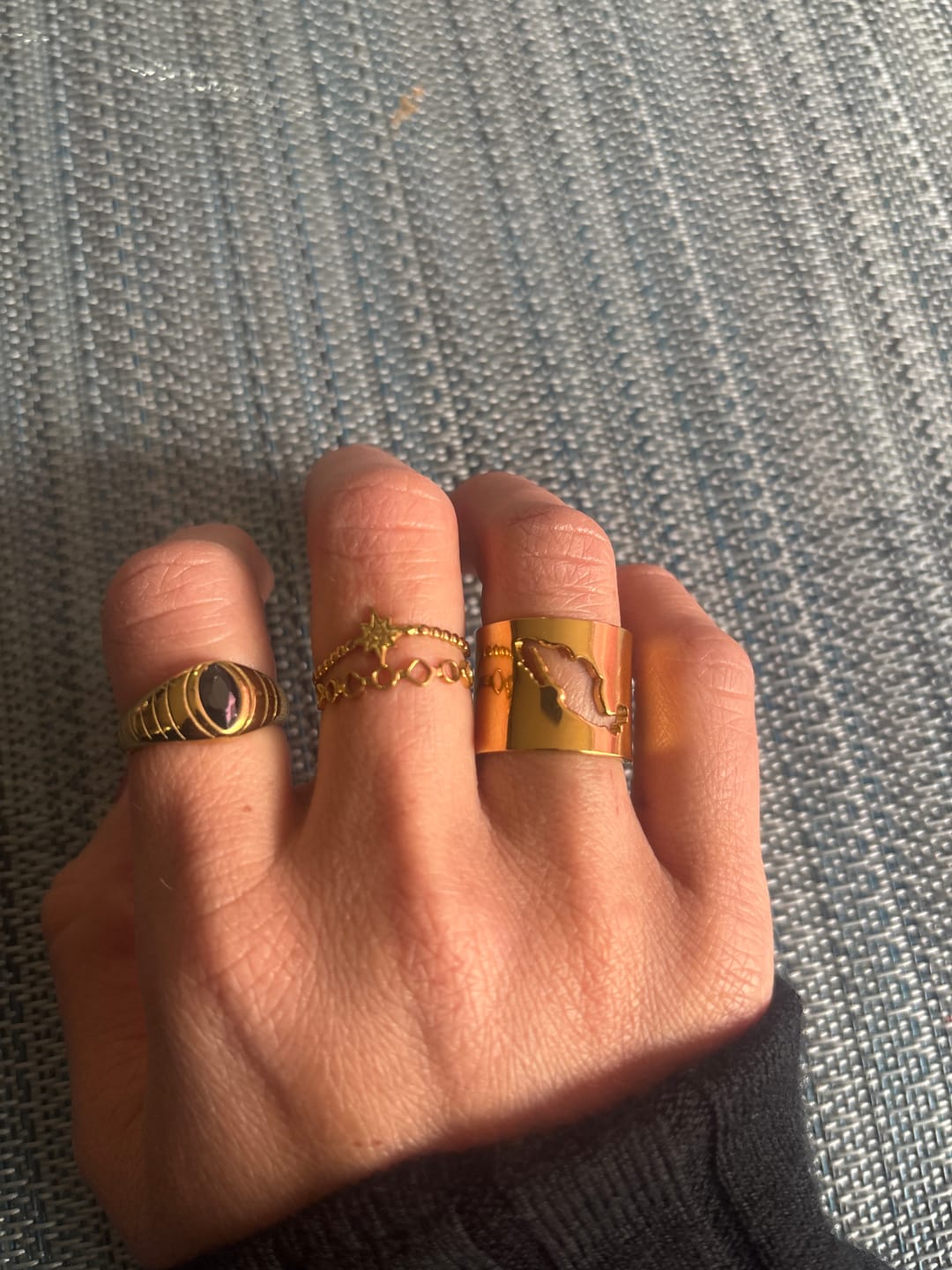Customer photo review of Anillo Ajustable México Querido